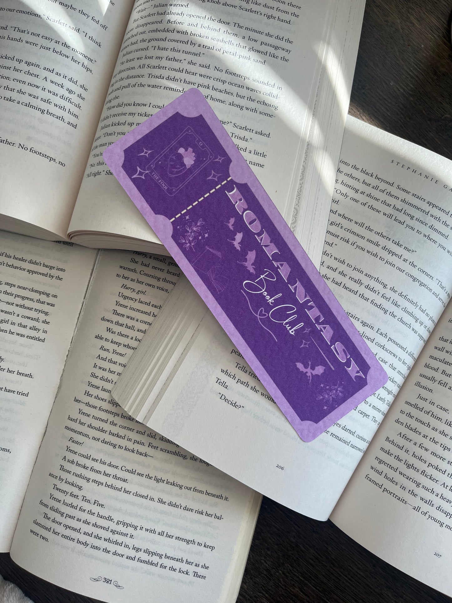 Romantasy Book Club Bookmark