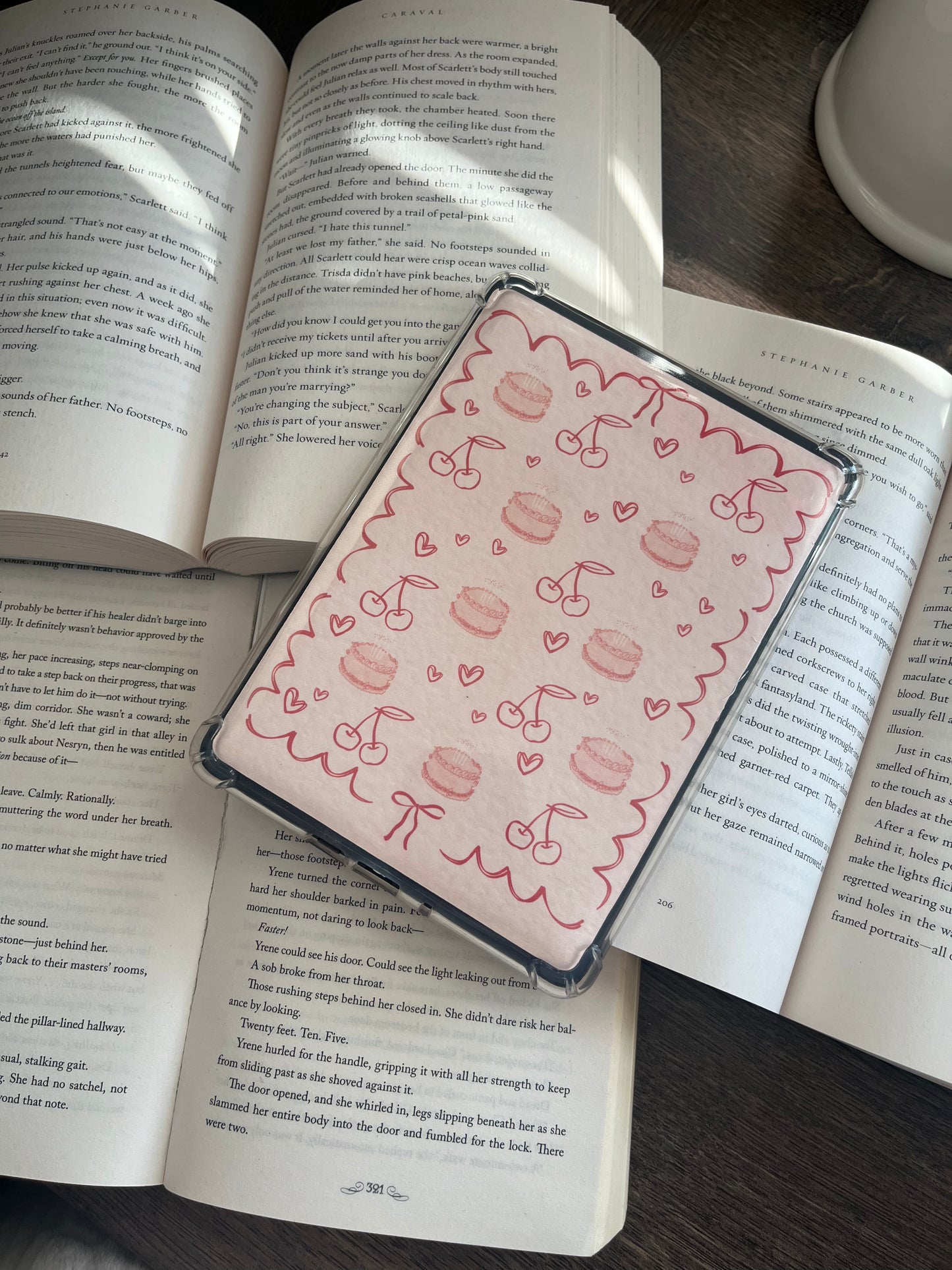 Cherry and Cake kindle insert