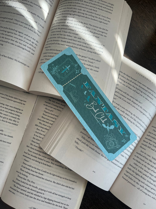 Fantasy Book Club Bookmark